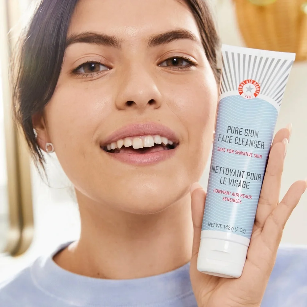 FAB First Aid Beauty Pure Skin Face Cleanser 5oz 142g FULL Size Sealed NEW